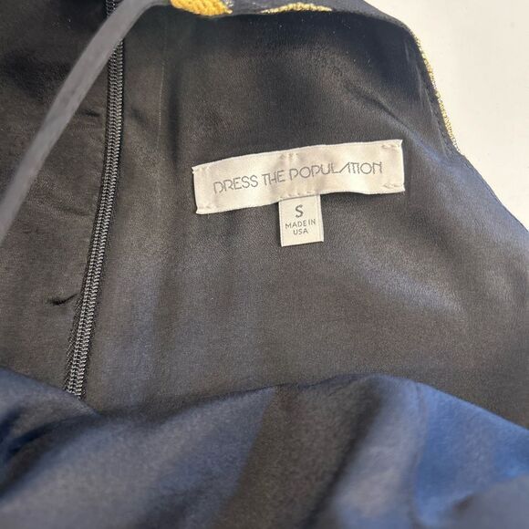 Dress the Population Black Ella Romper Small - Picture 3 of 4